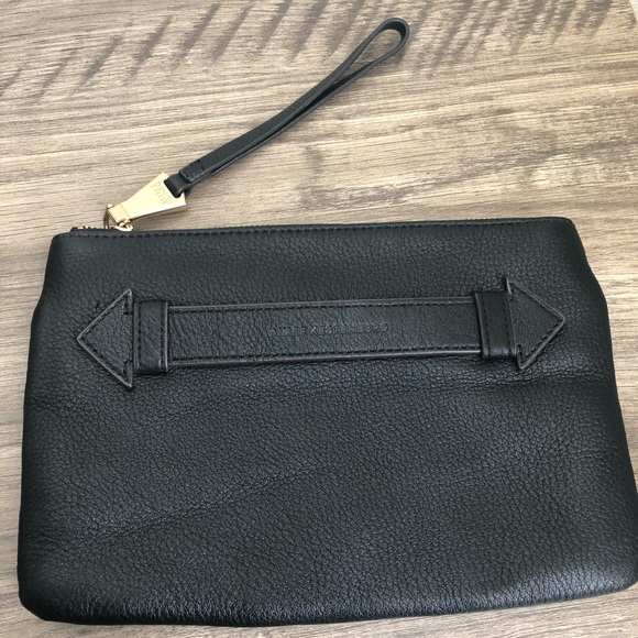 Aimee Kestenberg Handbags - Aimee Kestenberg Black Leather Clutch